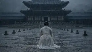 1 Hour Rain at Korea Royal Palace | Sad Piano ASMR | Sleep & Study | Rain Sounds