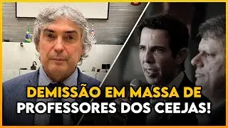 🚨 Gest&atilde;o Tarc&iacute;sio/Feder promove DEMISS&Atilde;O EM MASSA de professores dos CEEJAs!