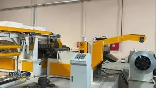 Линия продольной резки рулонов - SLT1300 (0,3&ndash;1,5 мм T x 1300 мм W x 15 тонн) / SACFORM