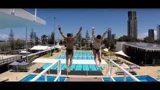 Synchro diving explainer with Matt Barnard and Declan Stacey