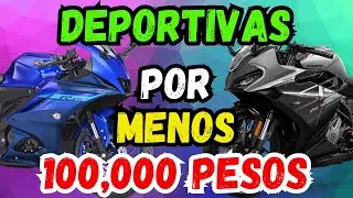 10 MEJORES MOTOS DEPORTIVAS POR MENOS DE 100,000