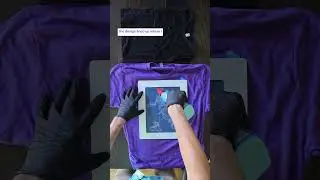 Печать отбеливателем с помощью чистящего средства для унитазов! #diy #screenprintlife