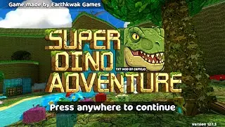 NEW UPDATE Dino Textured Map Boss Fight, Stickers & Chests Super Bear Adventure! 