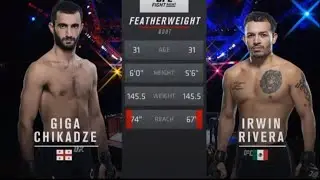 Giga Chikadze vs Irwin Rivera - FullFight Highlights