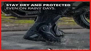 Discover Comfortable, Safe Motorcycle Boots Built for Long Rides