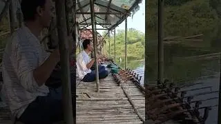 strike wader #fishing #mancing
