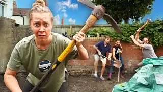 24 Hour GARDEN RENOVATION Challenge Accepted!