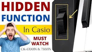 Hidden Function For Pitch Bend | In Casio Ctk - 6300IN & 7300IN