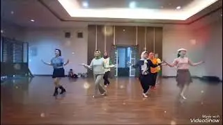 Kalau Bulan Bisa Ngomong, khoreo by: Oith Agustian (Ina) 32C 4W 6Tag //Beginner, music Doel Sumbang