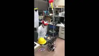 Project demo rock paper scissor playing robot 2020