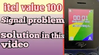 A+ Mobile Repairing Lab / Itel value 100 signel problum / searching network problum