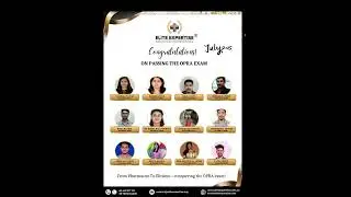 OPRA EXAM RESULTS JULY 2025 PASS OPRA EXAM Australia #eliteexpertise #shorts #viral #pharmd #abroad