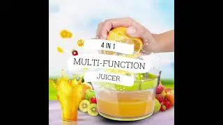 Manual lemon Squeezer, Orange, Citrus Juicer, Plastic Juicer, Fruit Juicer