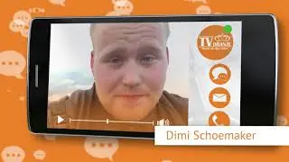 TV Oranje app videoboodschap - Dimi Schoemaker