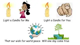 Light a Candle for Peace Lyrics Video