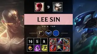 Lee Sin Top vs Camille - EUW Diamond Patch 25.15