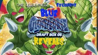 DBS Draft Box 6 Giant Force Exclusive Blue Cards Reveal!