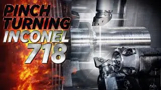 Pinch Turning INCONEL 718 on 9 AXIS MILL/TURN | SMX3100 ST
