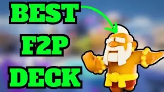 THE BEST F2P MONK DECK IN #clashmini