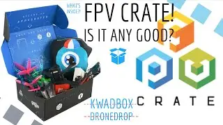 First FPV Crate Ever! KwadBox/DroneDrop Copy? Is It Any Good?