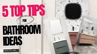 5 Top Tips for Stylish Bathrooms | Bathroom Tiles Ideas #interiordesign