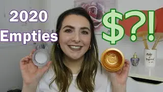 2020 Empties + Reviews || How Much Are My Empties Worth?
