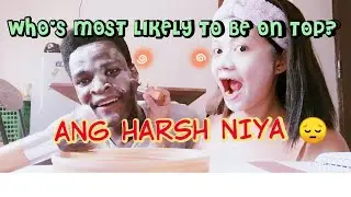 WHO'S MOST LIKELY TO?(POWDER MAKE UP CHALLENGE)|DINNES & DANIELVLOG#5