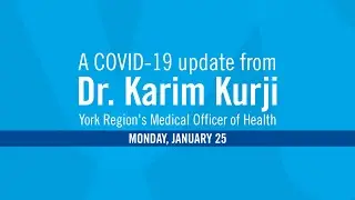 COVID-19 Update - January 25, 2021