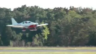 Lancair, N2522F landing at KHWY on  091810 at 1712