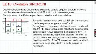 ED18. Cenno sui contatori sincroni