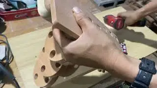 marble machine Triple Wheel, custom for Cuboro