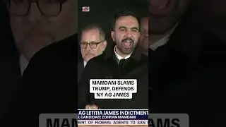 Mamdani slams Trump, defends NY AG James