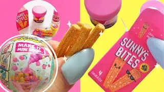 MINIVERSE Make It Mini Food Cafe #2 РАСПАКОВКА НЕПОСЛЕДНЕГО пакета ✨ Как приготовить чуррос на пр...