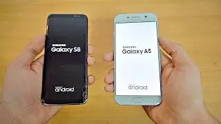 Samsung Galaxy S8 vs. Samsung Galaxy A5 2016 - Which Is Faster?