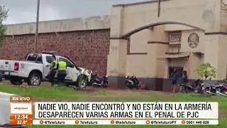 Desaparecen varias armas en el penal de PJC