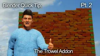 Blender Quick Tip: Trowel Addon Pt. 2