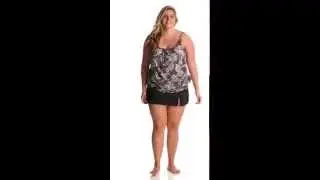 Shape Solver Plus Size Swim Skirt | SwimOutlet.com