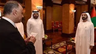 أمام محمد بن راشد.. ستة قضاة جدد في محاكم دبي يؤدون اليمين القانونية