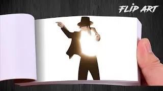 Michel Jackson Flip book | Flip Art