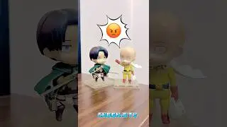 [Transform for Nendoroid] Levi Ackerman & Saitama (bootleg) - Funny Figures #figure