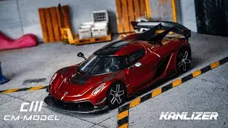 [HIGHLIGHT] CM MODEL | KOENIGSEGG JESKO ATTACK | METALLIC CHERRY RED