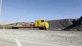 Herzog train on the BNSF main line in El Paso TX 12/20/25