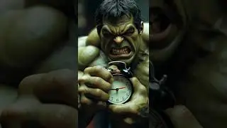 Hulk&rsquo;s Anger Breaks Time ⏰💥 | AI Cinematic Superhero #ai #hulk #aishorts #aivideo