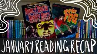 January Reading Recap | Vintage YA Horror and Mystery Books