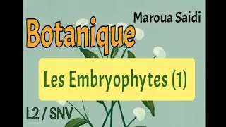 Botanique/Tom2: les Embryophytes/ partie 1