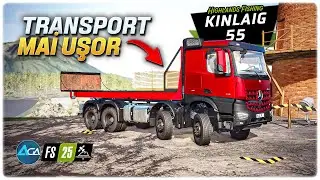 Upgrade la camionul Mercedes pentru transport mai uşor - Gameplay Rom&acirc;nă FS25 Kinlaig 55