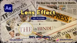 Lens Effects in After Effects | New After Effects Tutorial