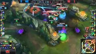 WE (Mystic Vayne) VS VG (Mata Thresh) Game 2 Highlights {REKT} - 2015 LPL Summer W6D3