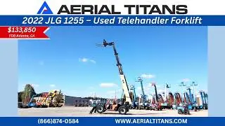 FOR SALE: 2022 JLG 1255 Telehandler Forklift | 12,000lb Capacity | $133,850