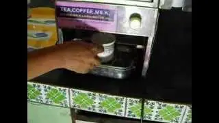TEA VENDING INSRTING Rs. 5 COIN & PUSH BUTTON.wmv